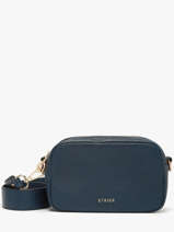 Cross Body Tas Tradition Leder Etrier Blauw tradition ETRA141S